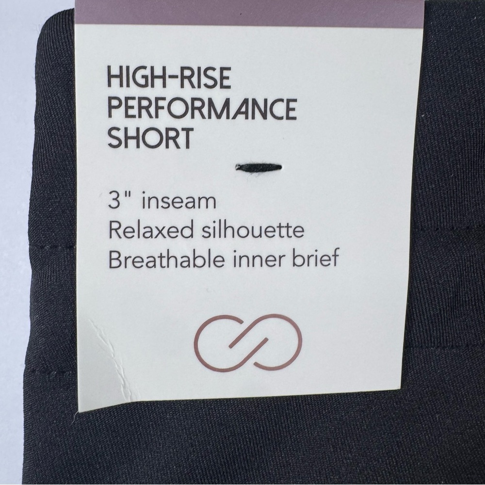 NWT Calia High-Rise Performance Short - Black - Size Large - Picture 5 of 6
